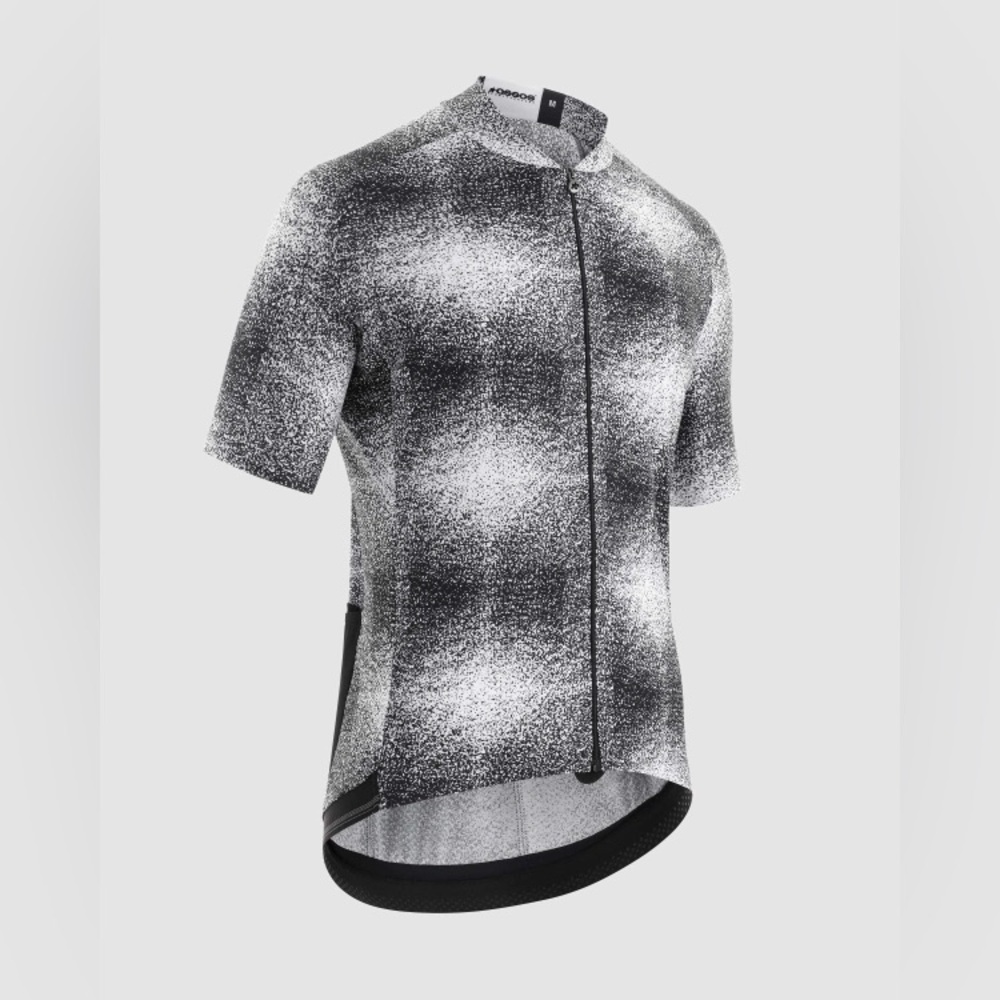 Assos Mille GT C2 EVO Zeus - Cycling Jersey - Men’s Medium - Black/White